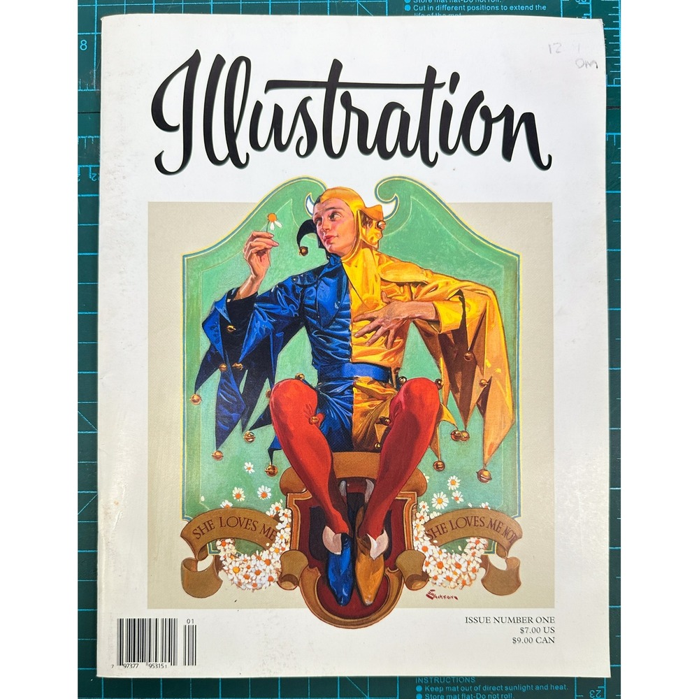 Illustration Magazine Issue 1 October 2001 Haddon Sundblom James Avati VTG